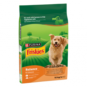 Суха храна за кучета в зряла възраст PURINA FRISKIES BALANCE Пиле 10кг.